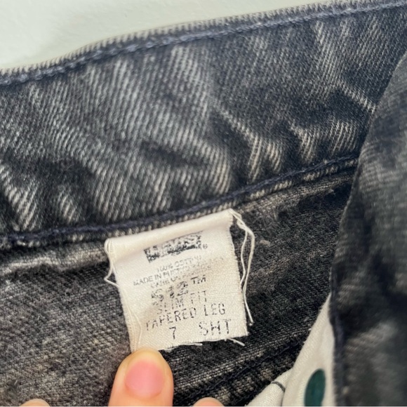 vintage levi cutoff shorts - Picture 3 of 5